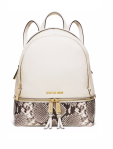 Michael Kors Rhea backpack white bag purse summer spring 2016 fashion